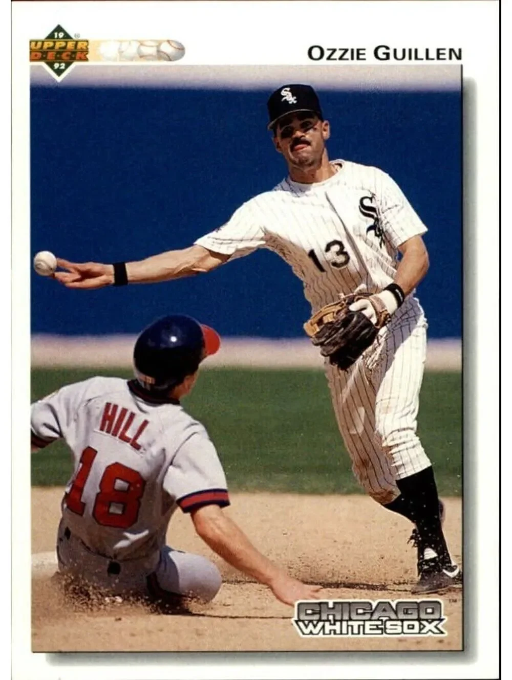 Ozzie Guillen 1992 Upper Deck MLB #436 Baseball Card Chicago White Sox